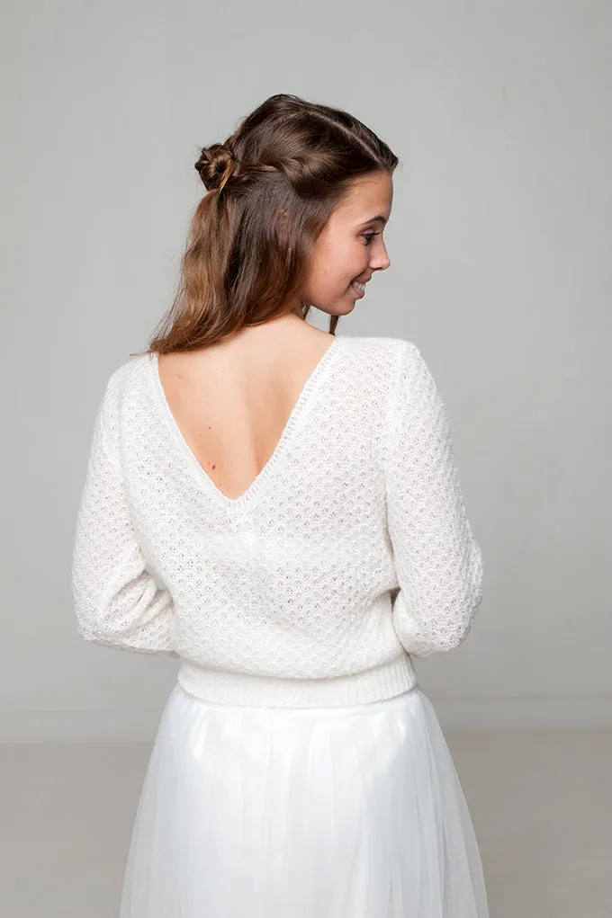 For You: Kuscheliges Mohair mit Seide für deinen Brautpullover