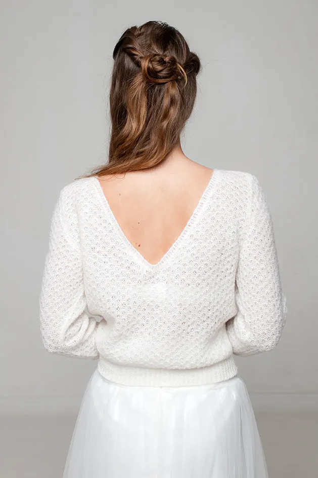 For You: Kuscheliges Mohair mit Seide für deinen Brautpullover