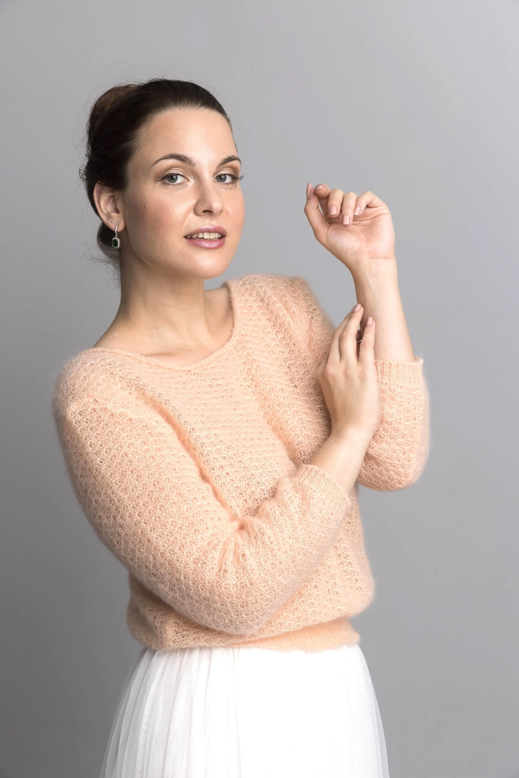 For You: Kuscheliges Mohair mit Seide für deinen Brautpullover