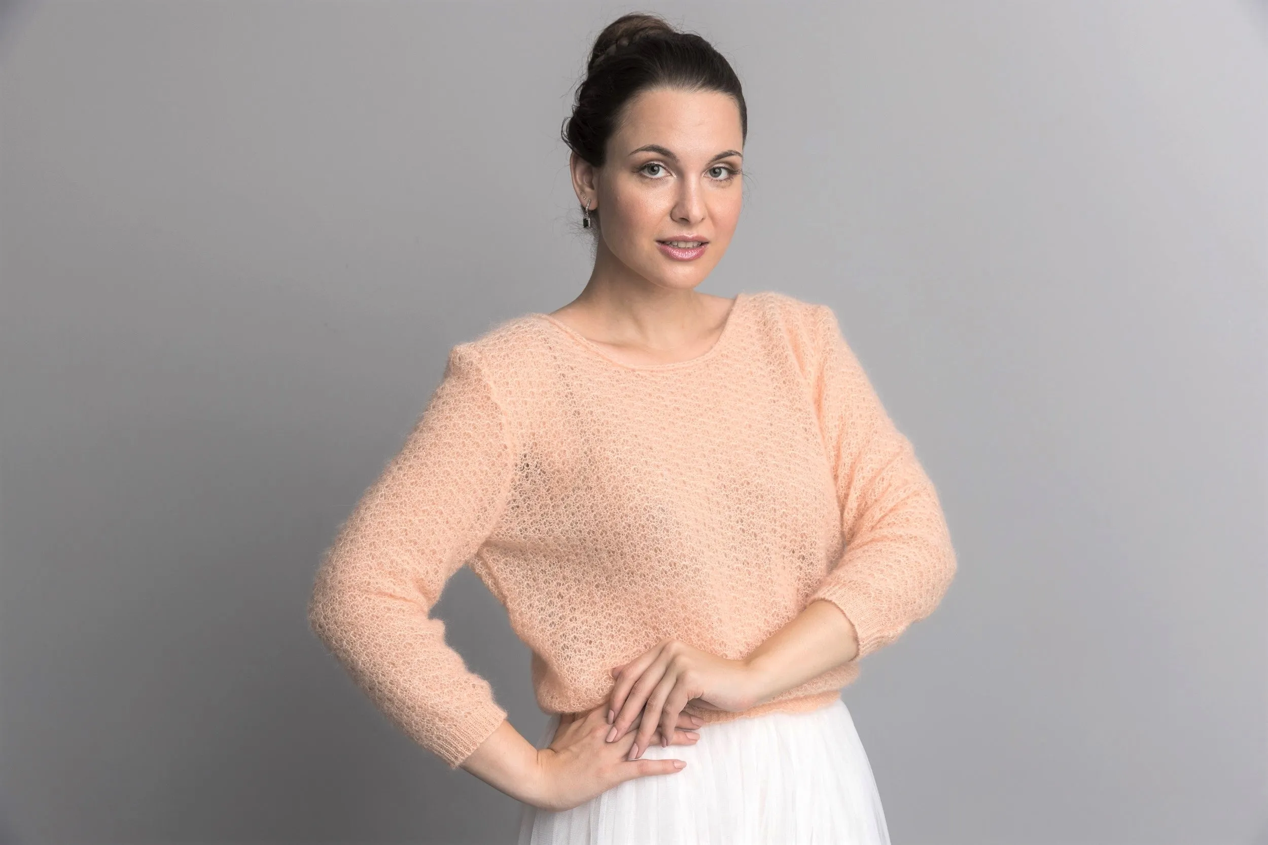 For You: Kuscheliges Mohair mit Seide für deinen Brautpullover