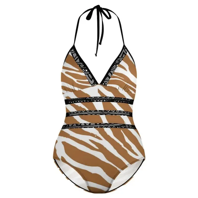 Get Your Fierce Vibe On with This Plus Size Leopard Swimsuit