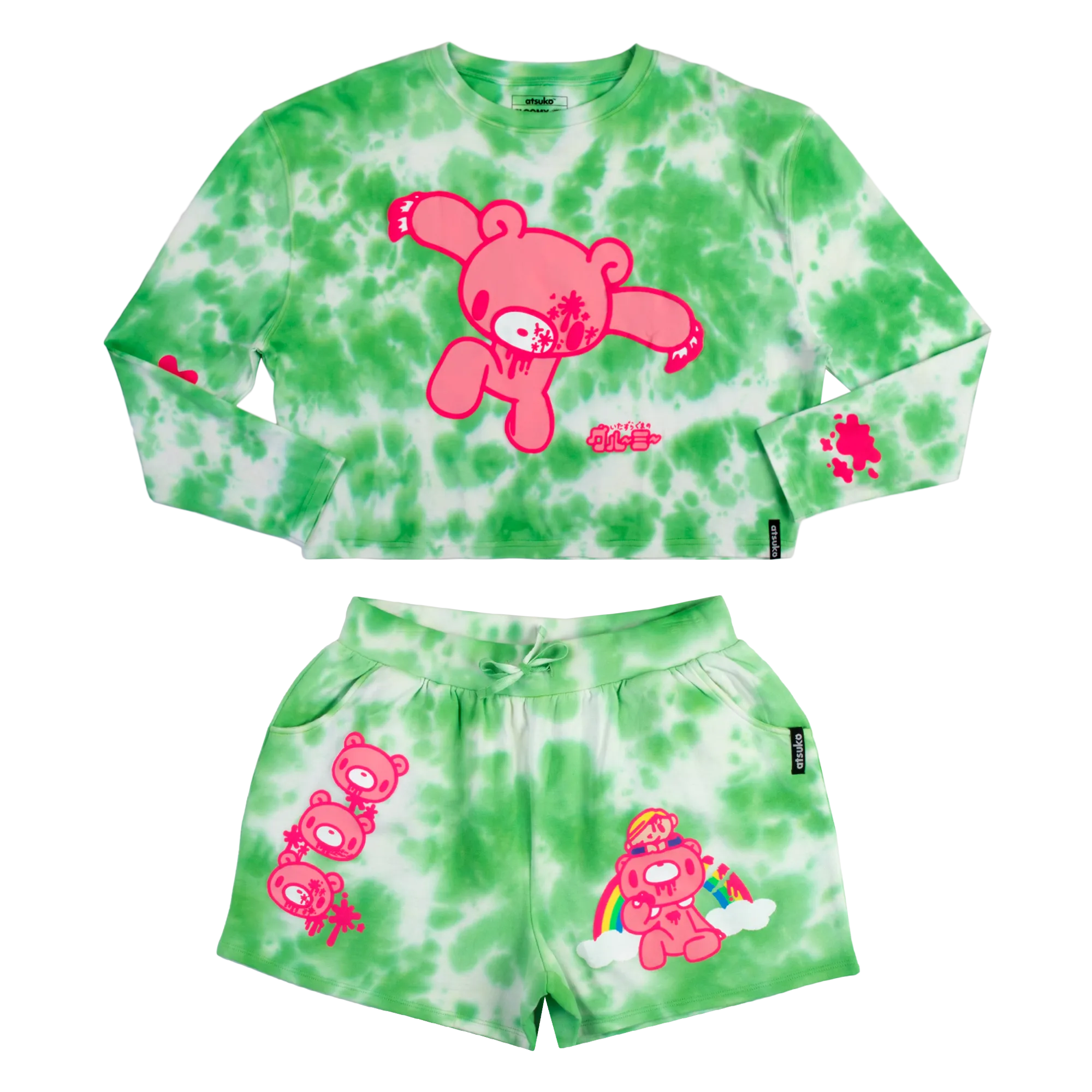Gloomy Bear Tie Dye Lounge Set