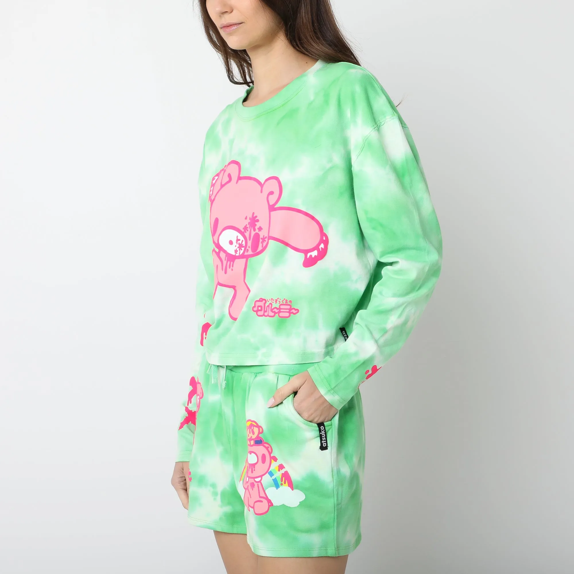 Gloomy Bear Tie Dye Lounge Set