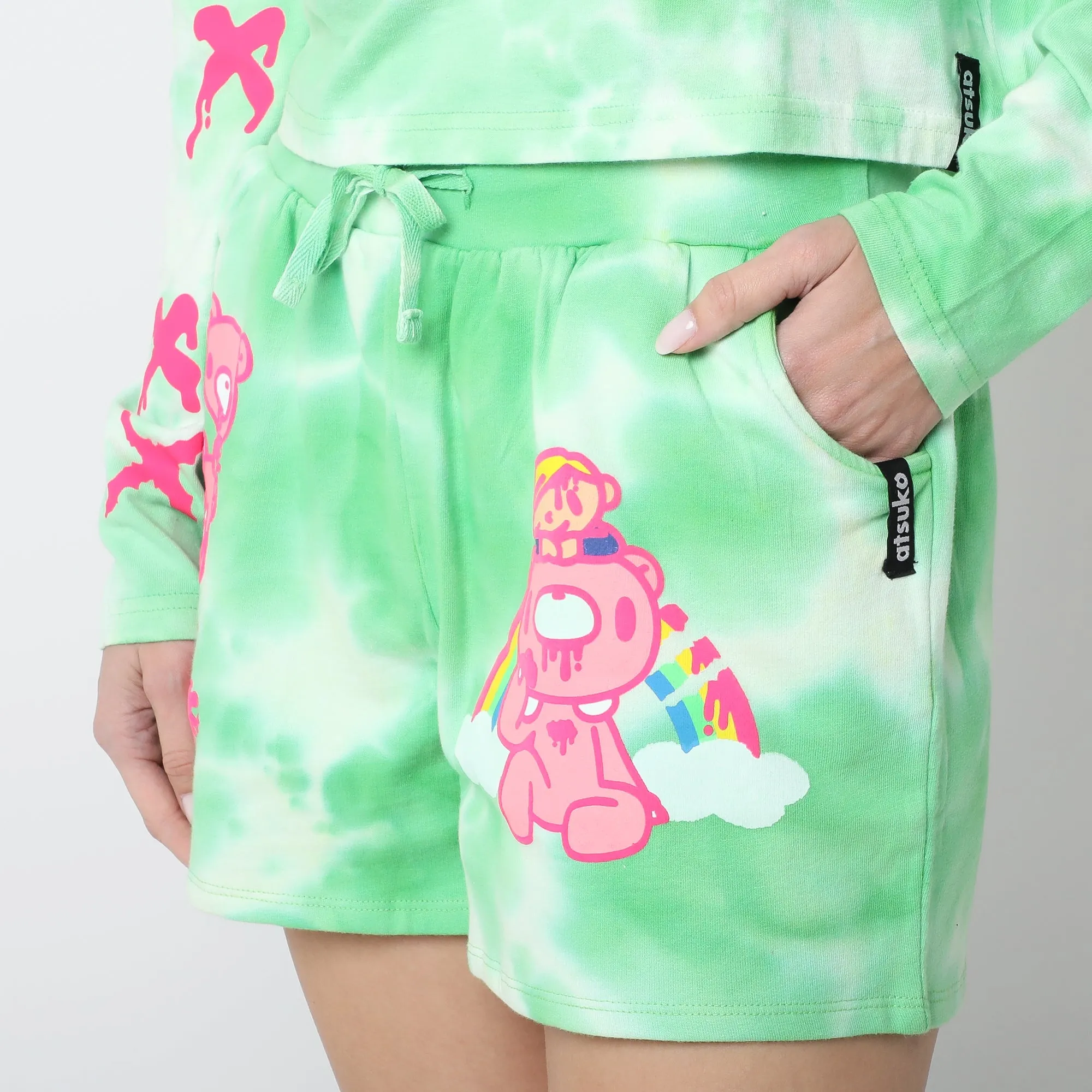 Gloomy Bear Tie Dye Lounge Set