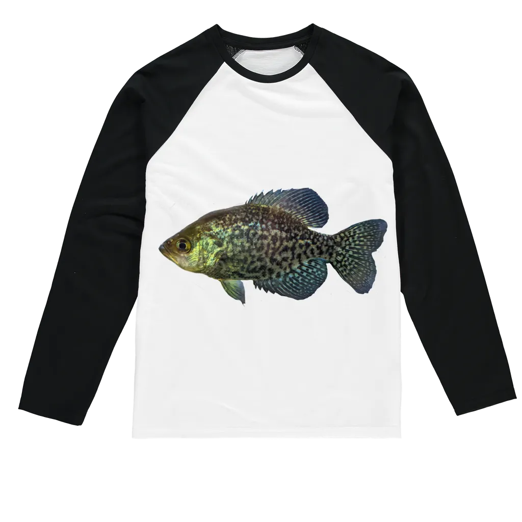 Golden Fish Sublimation Baseball Long Sleeve T-Shirt