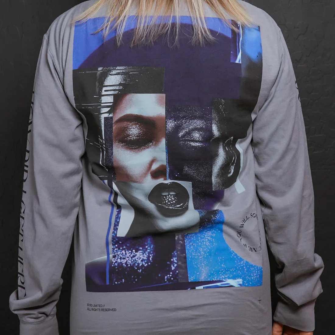 Gray Long Sleeve T-Shirt