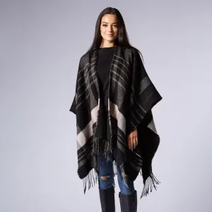 Harper Fringe Ruana Poncho