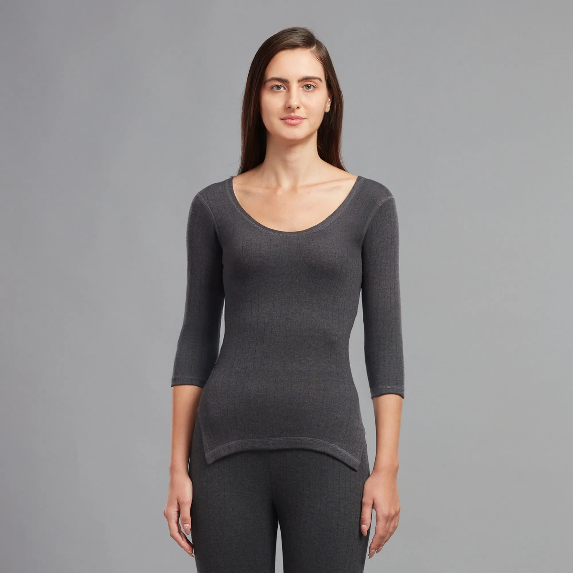 HINT WOMEN'S THERMAL PARKA BIG TOP 3/4TH CHARCOAL
