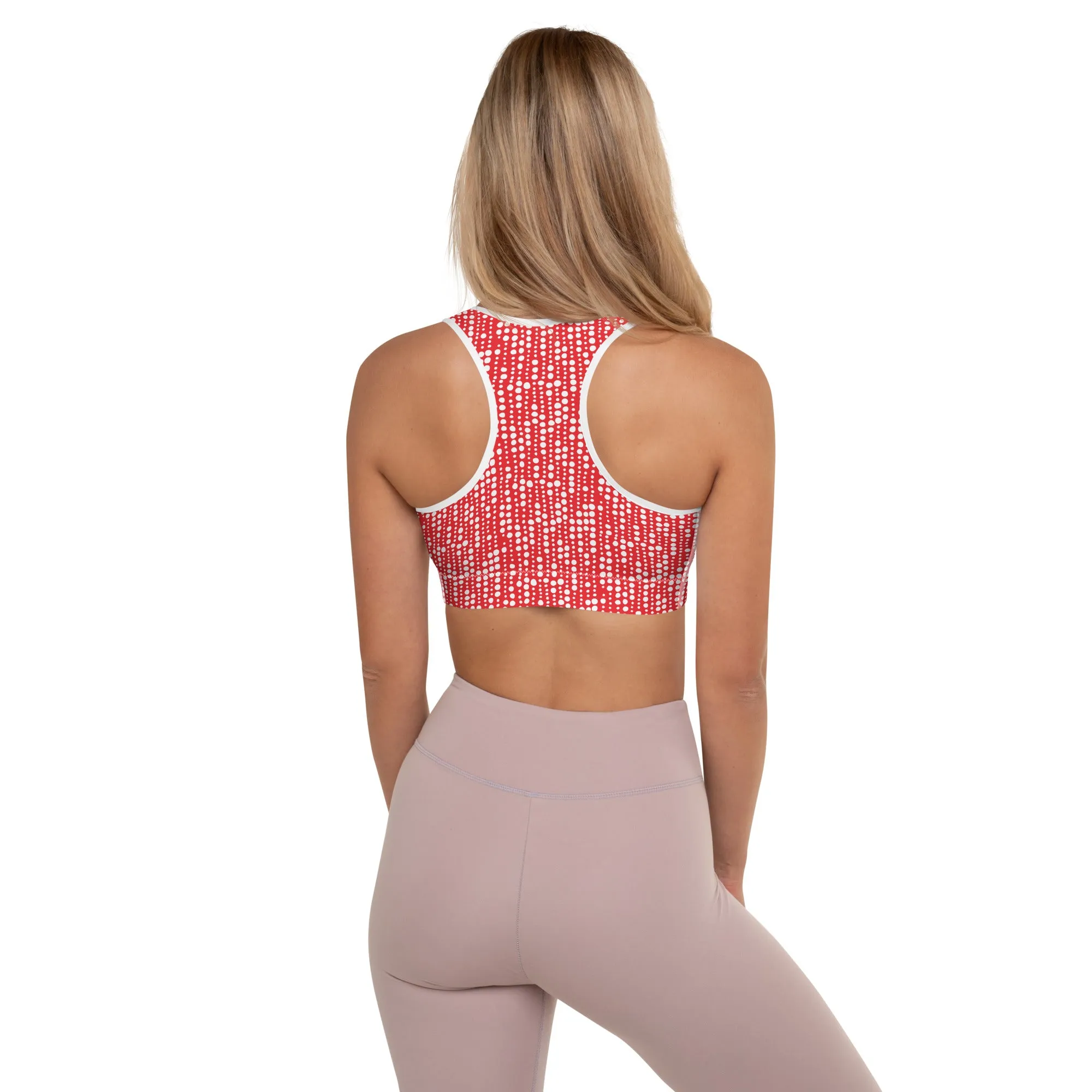 Holiday Lights Warrior Sports Bra