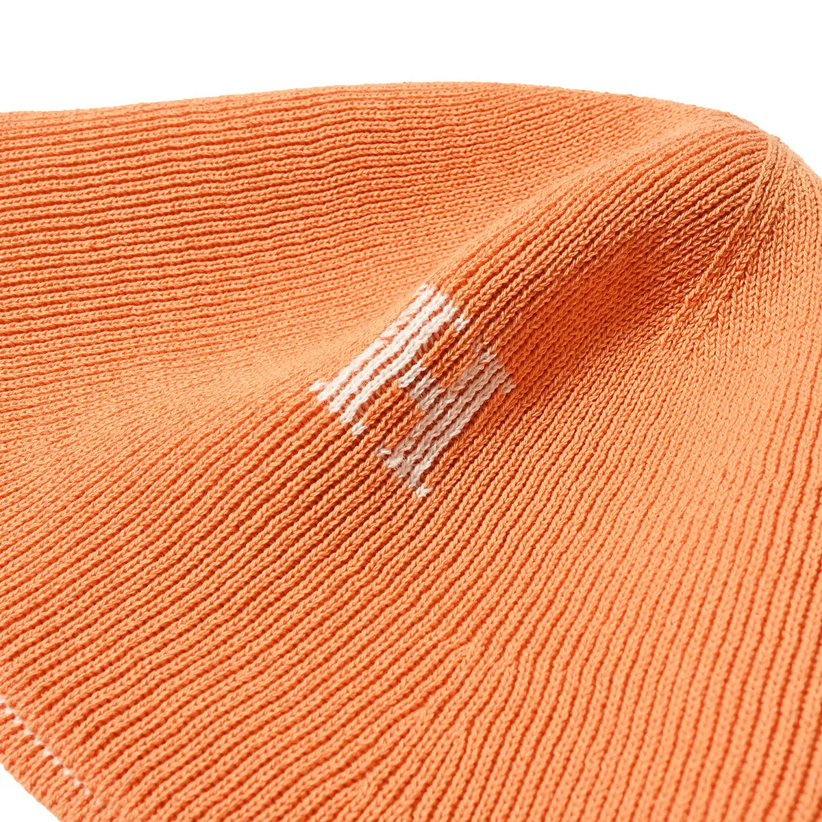 HOMEGAME - H LOGO COTTON KNIT HAT Lt.ORANGE【HG241415】