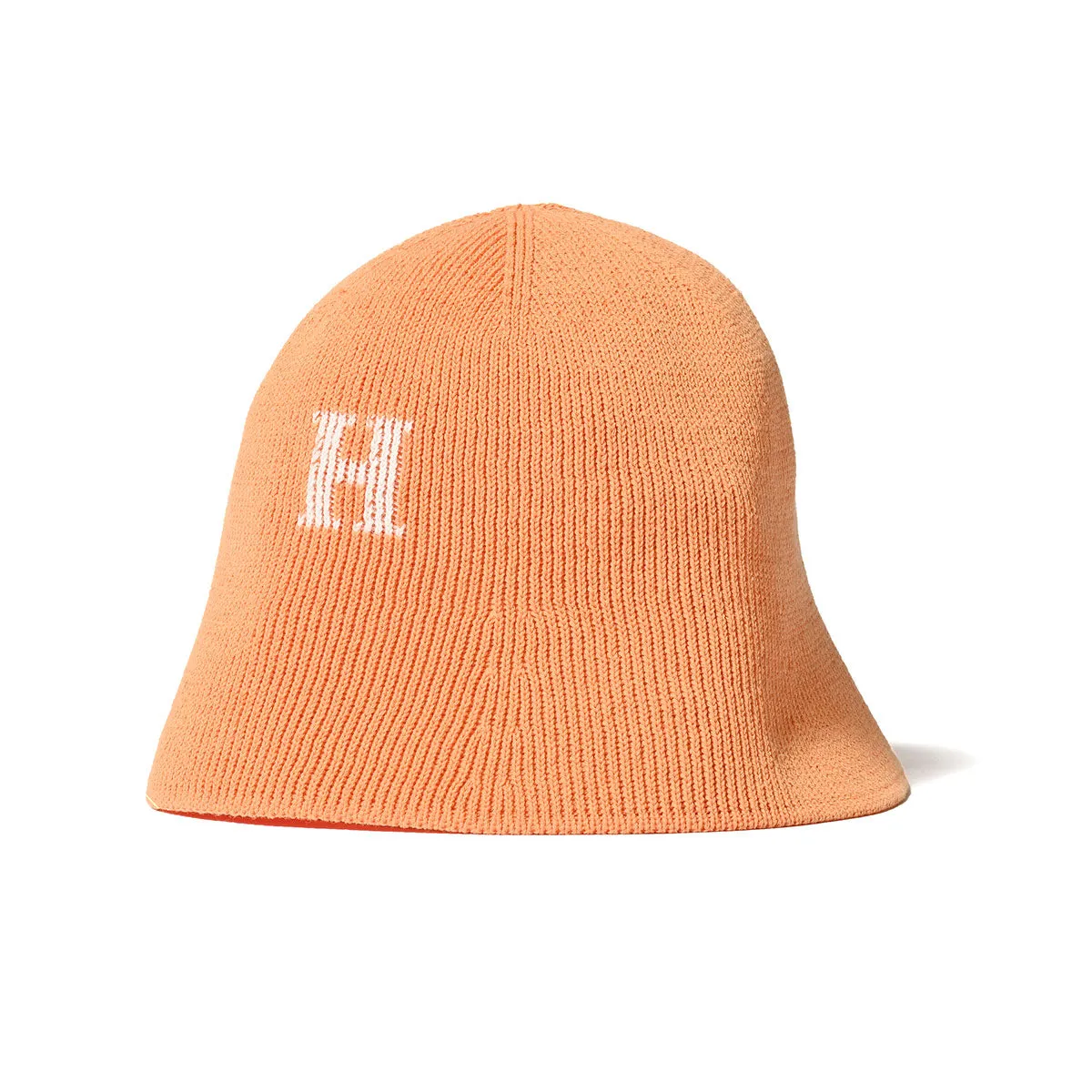 HOMEGAME - H LOGO COTTON KNIT HAT Lt.ORANGE【HG241415】