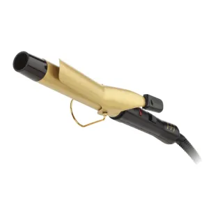 Hot & Hotter Gold Ceramic Electric Curling Iron 1 inch