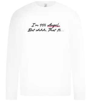 I am 99% Angel Design - Premium kids long sleeve t-shirt