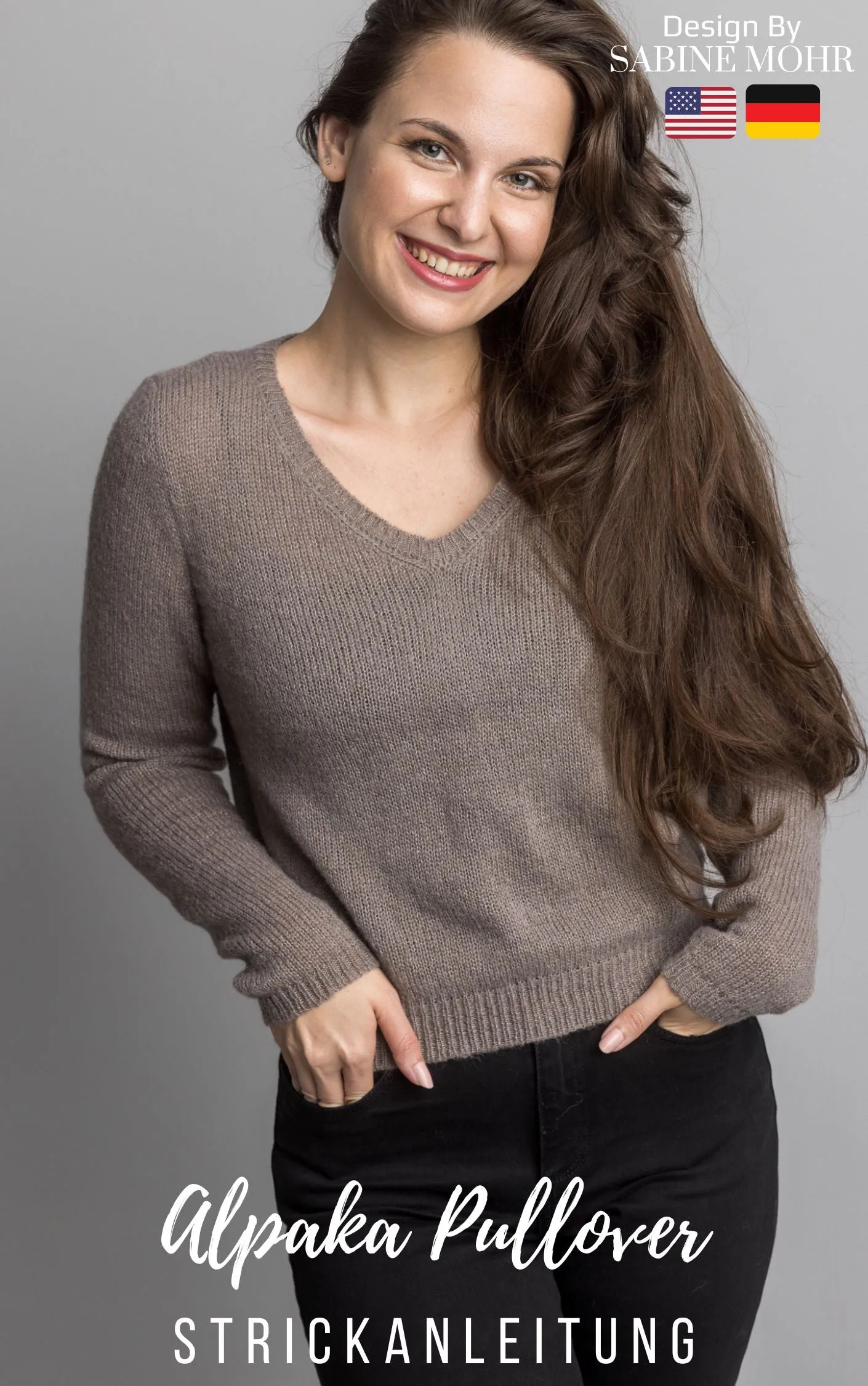 Klassischen Strickpullover aus Baby Alpaka stricken