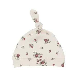 Knotted Hat - Misty Rose Floral