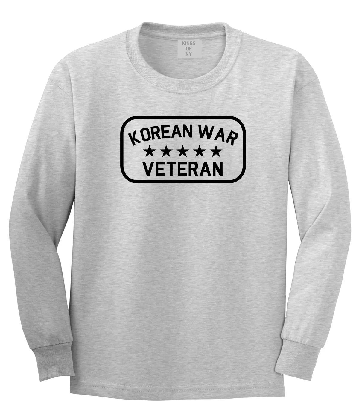 Korean War Veteran Mens Long Sleeve T-Shirt