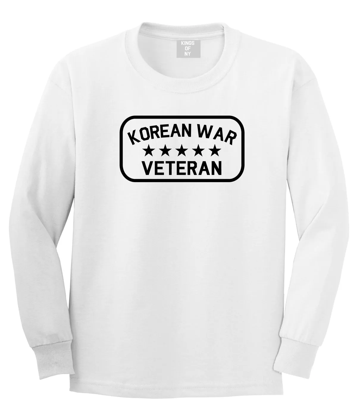 Korean War Veteran Mens Long Sleeve T-Shirt