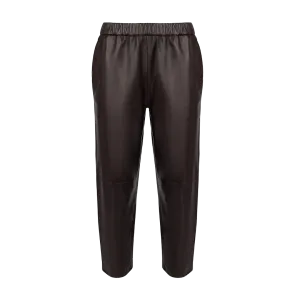 Leather Carrot Pant
