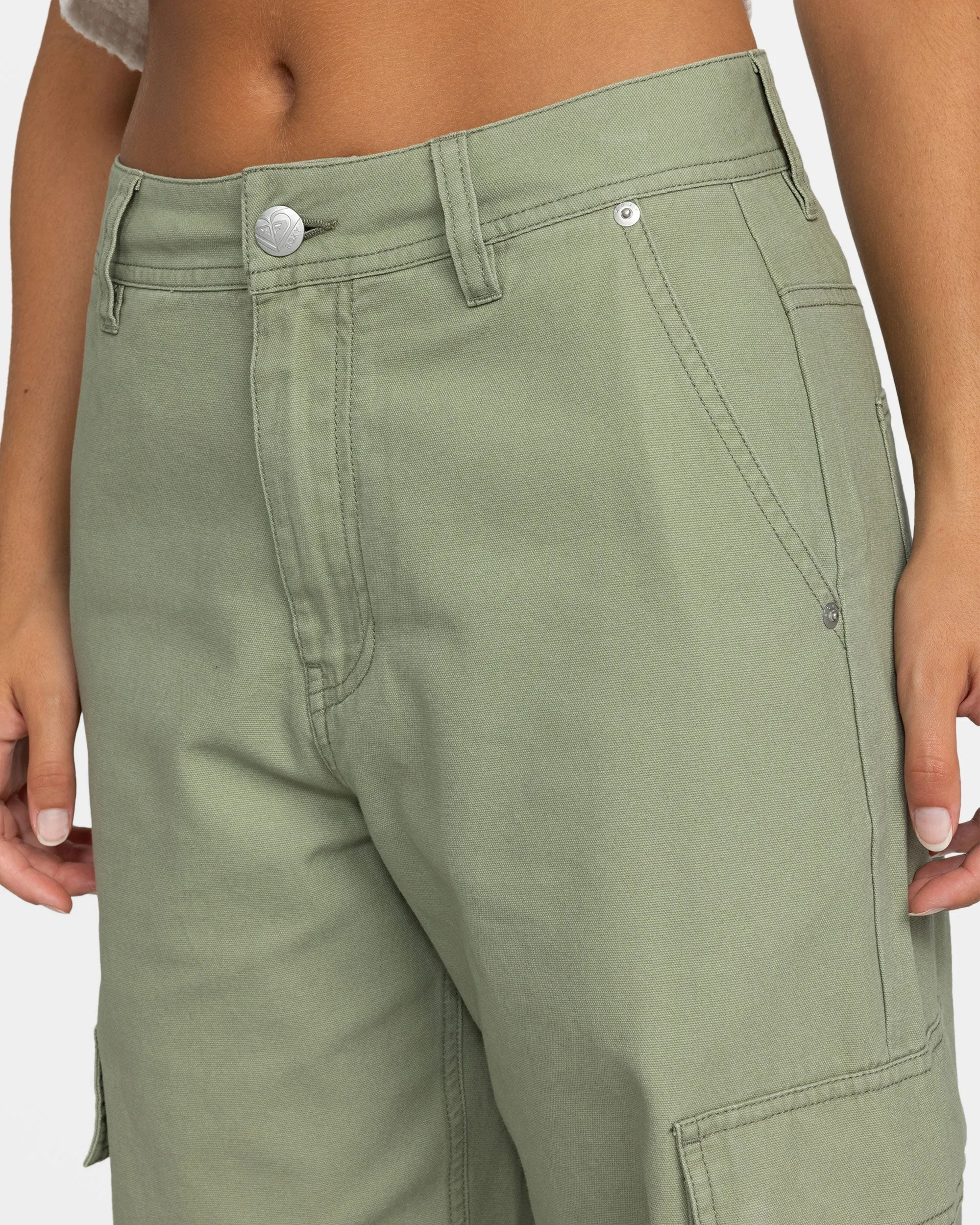 Left Again Cargo Pant - Oil Green