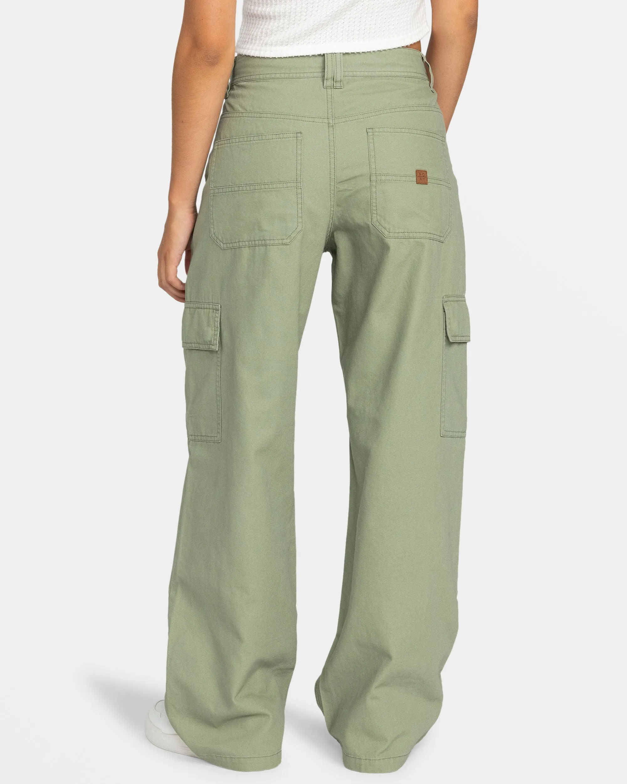 Left Again Cargo Pant - Oil Green