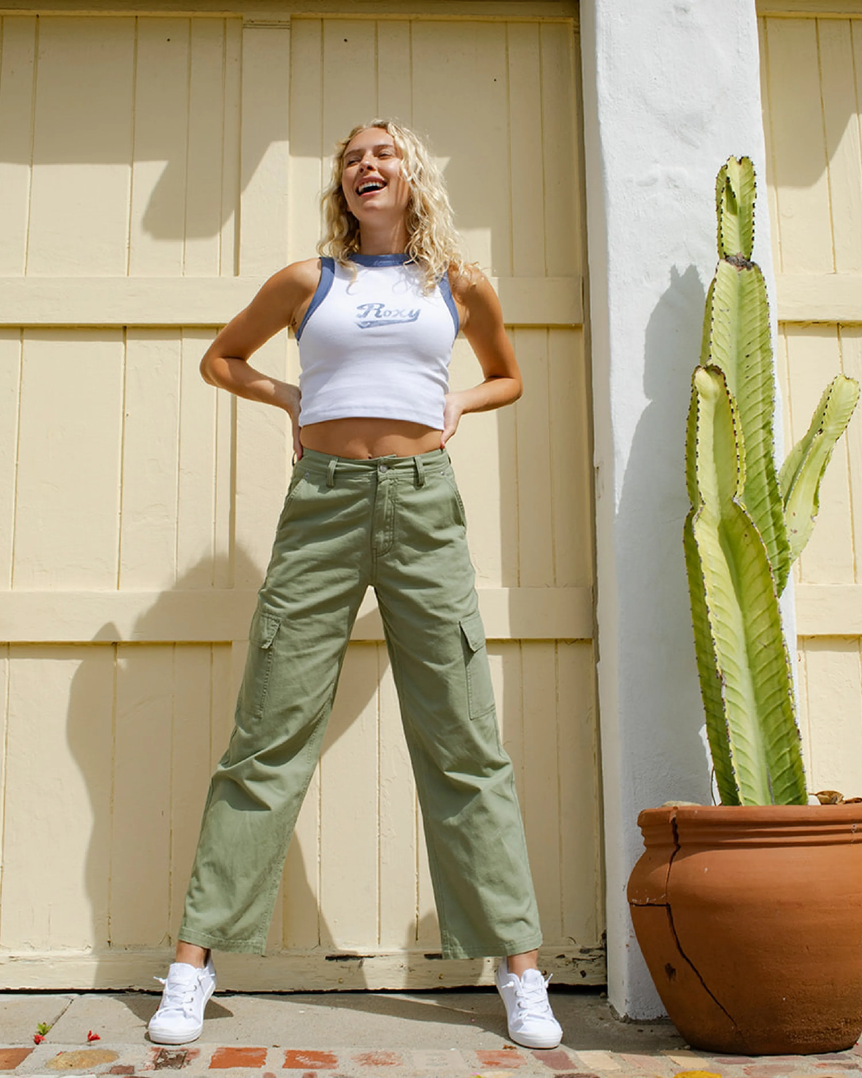Left Again Cargo Pant - Oil Green