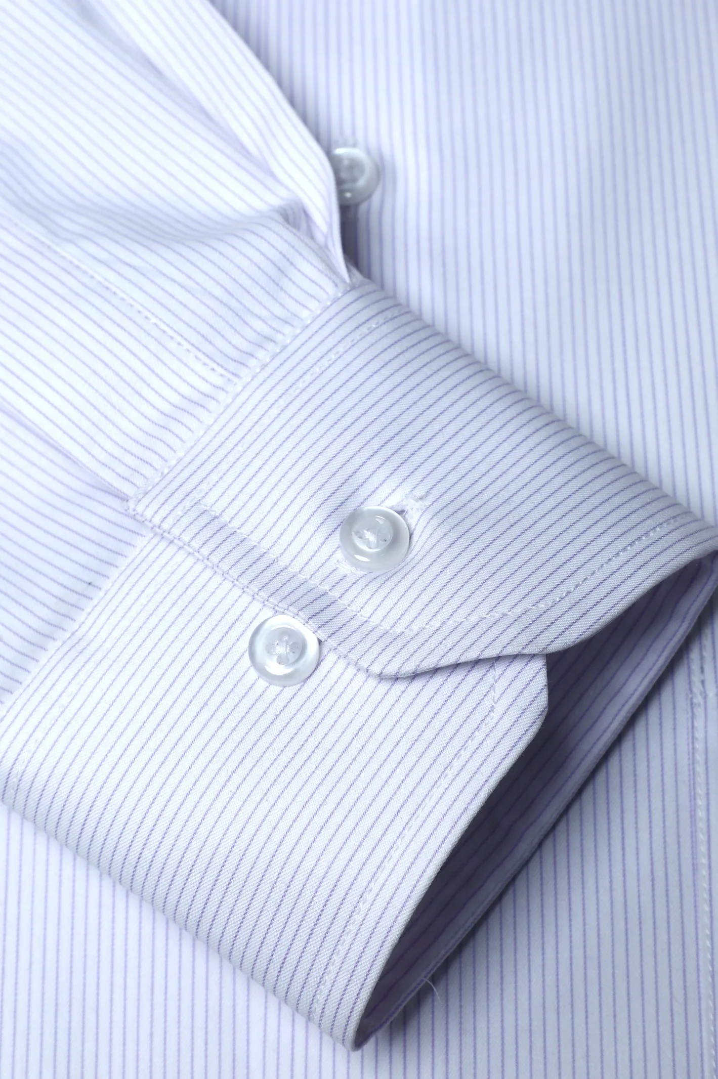 Light Purple Pin Stripe Formal Shirt