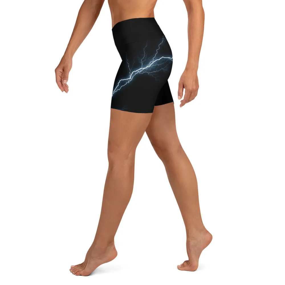 Lightning High Waist Shorts