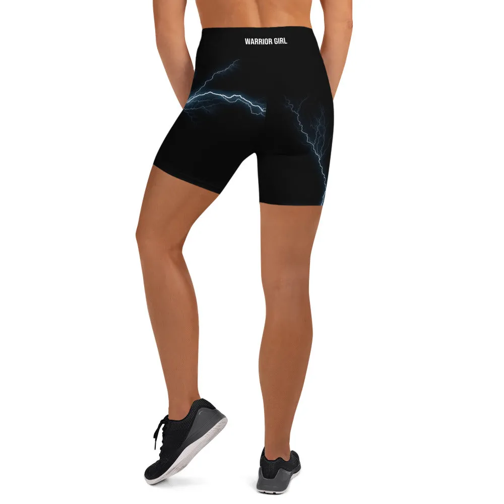 Lightning High Waist Shorts