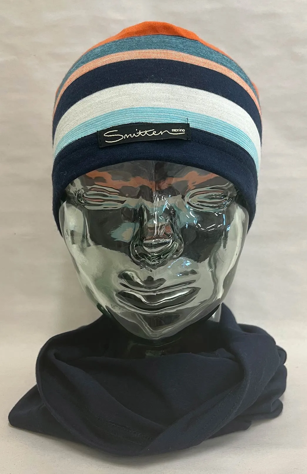 Lightweight Patterned and Striped Skull Cap Sports Beanie