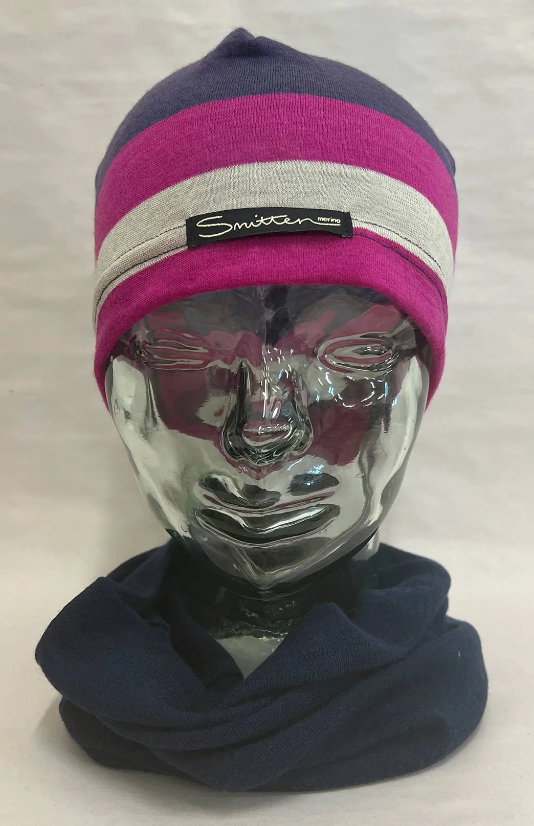 Lightweight Patterned and Striped Skull Cap Sports Beanie