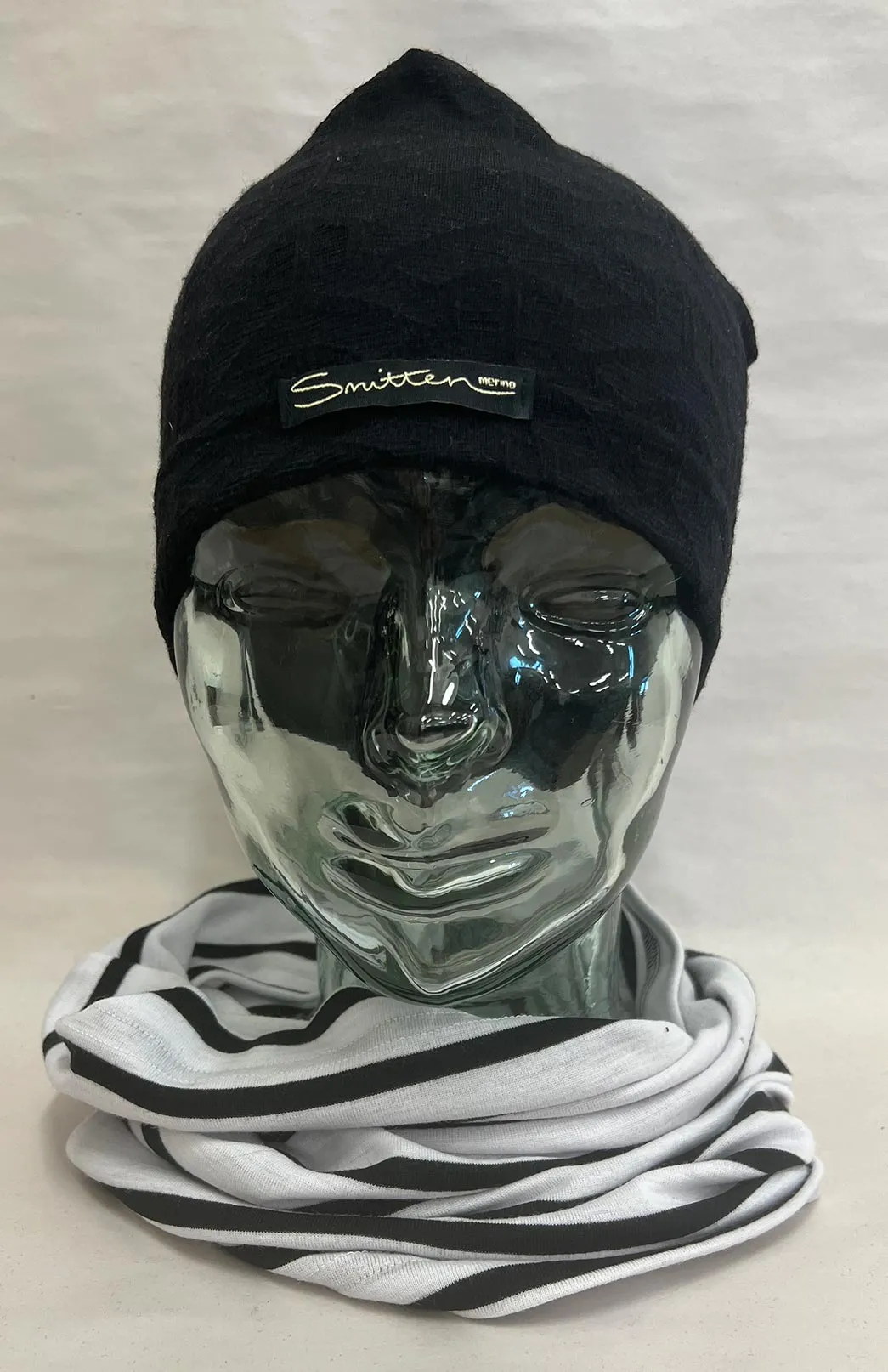 Lightweight Patterned and Striped Skull Cap Sports Beanie