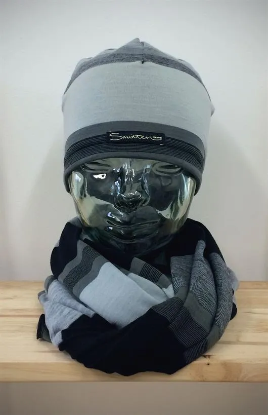 Lightweight Patterned and Striped Skull Cap Sports Beanie