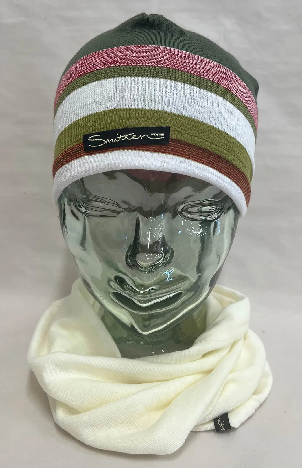 Lightweight Patterned and Striped Skull Cap Sports Beanie