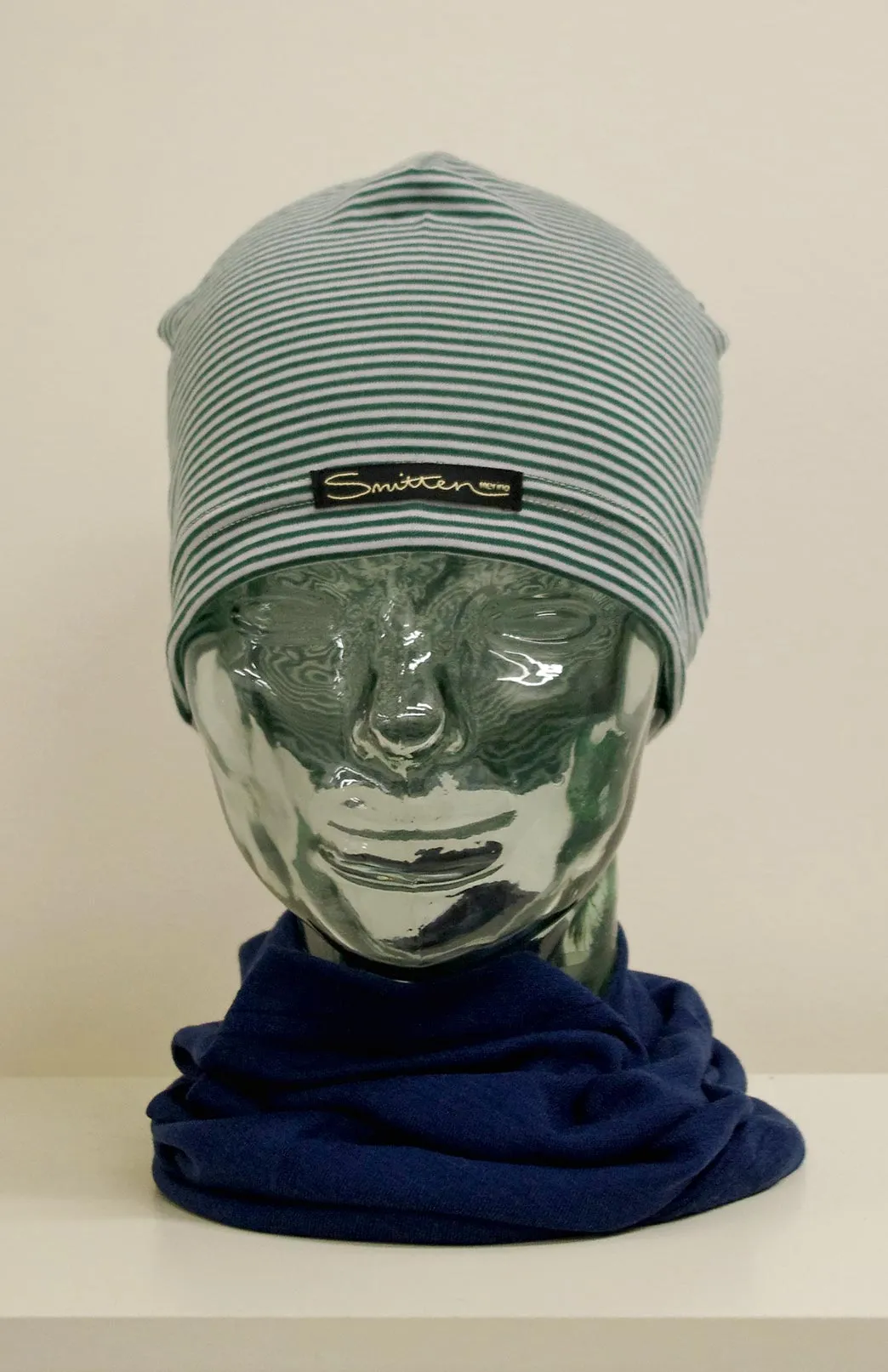Lightweight Patterned and Striped Skull Cap Sports Beanie