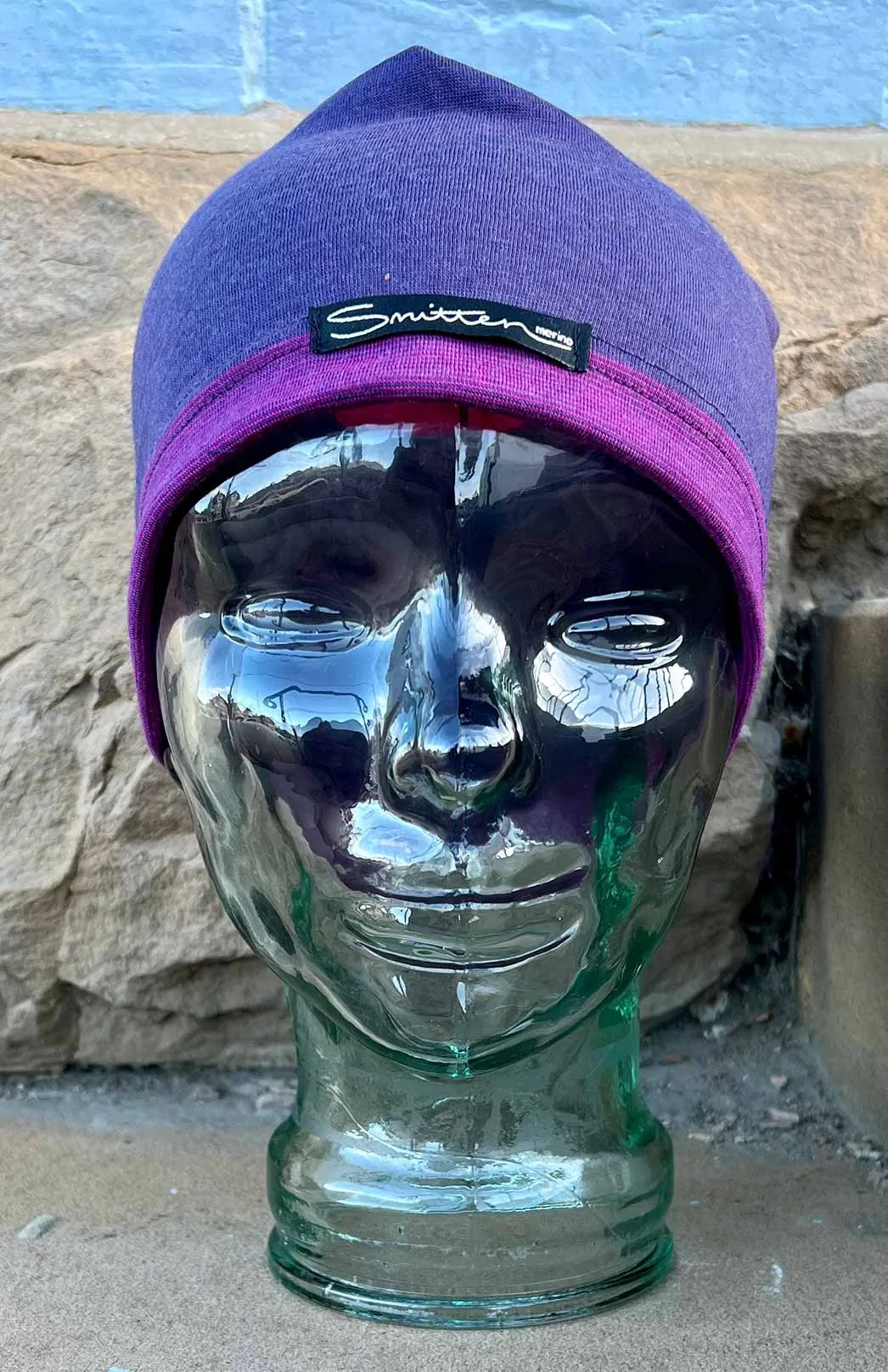 Lightweight Patterned and Striped Skull Cap Sports Beanie