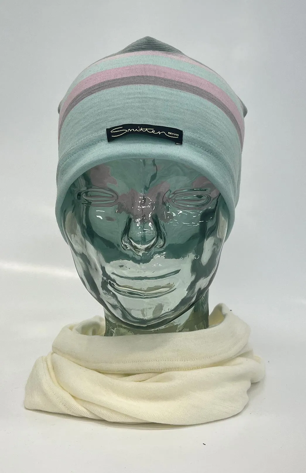 Lightweight Patterned and Striped Skull Cap Sports Beanie