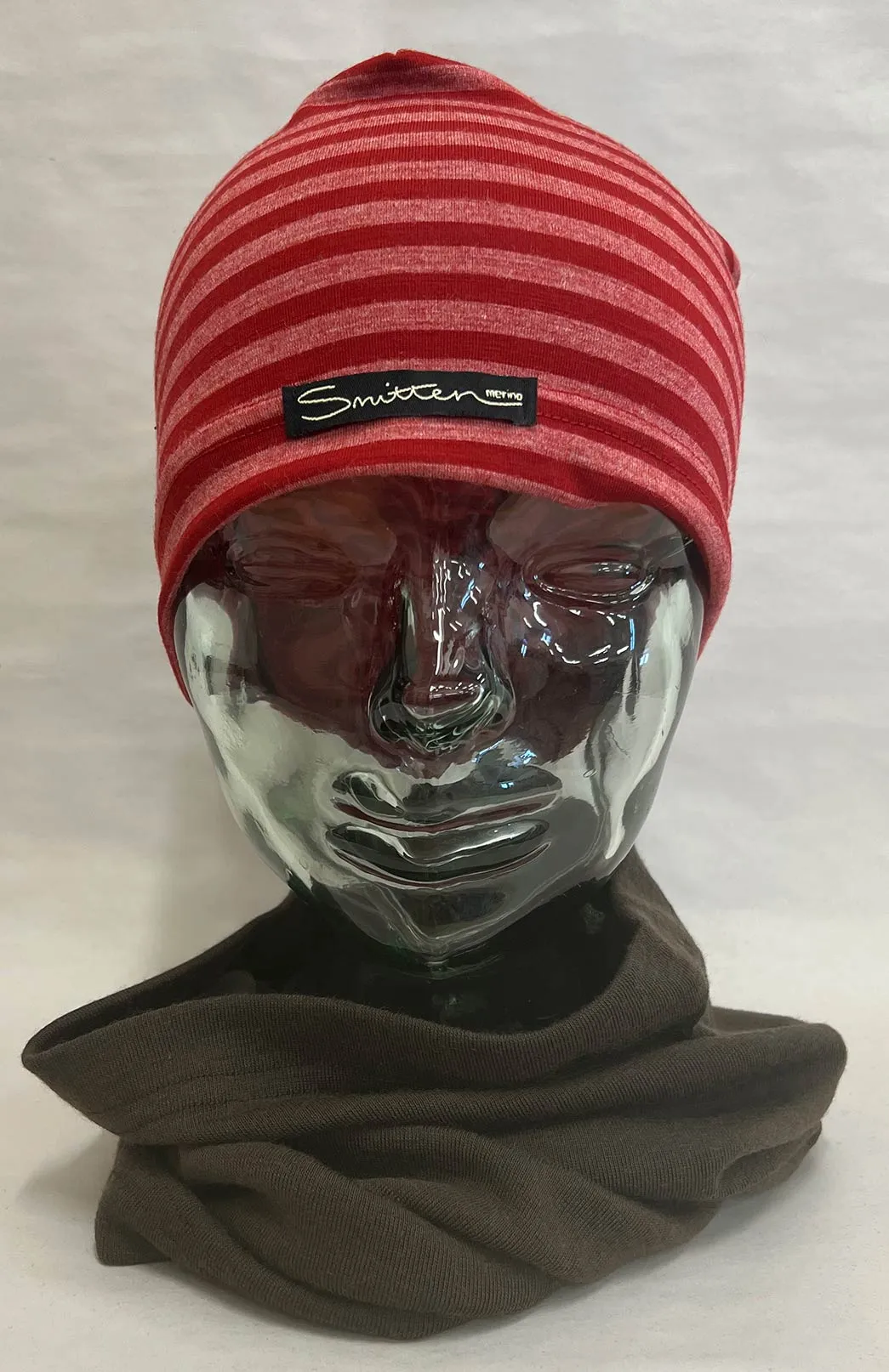 Lightweight Patterned and Striped Skull Cap Sports Beanie