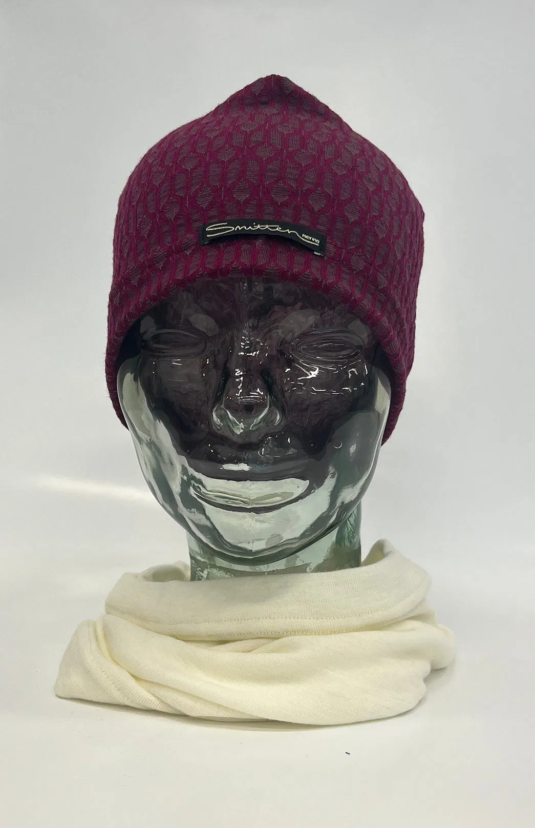 Lightweight Patterned and Striped Skull Cap Sports Beanie