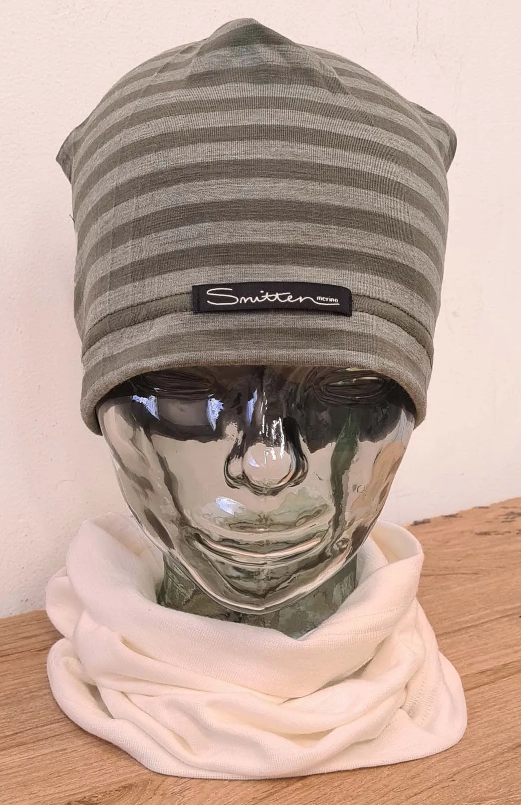 Lightweight Patterned and Striped Skull Cap Sports Beanie