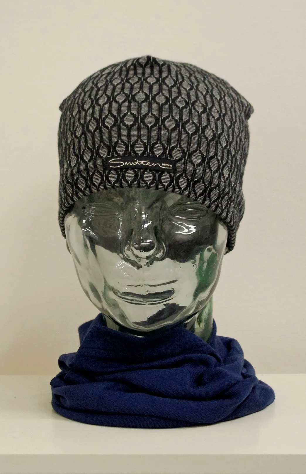 Lightweight Patterned and Striped Skull Cap Sports Beanie