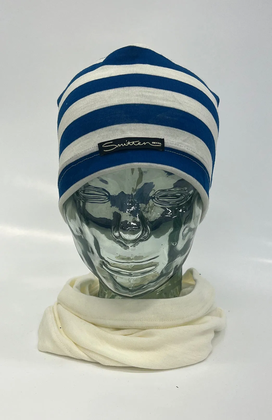 Lightweight Patterned and Striped Skull Cap Sports Beanie