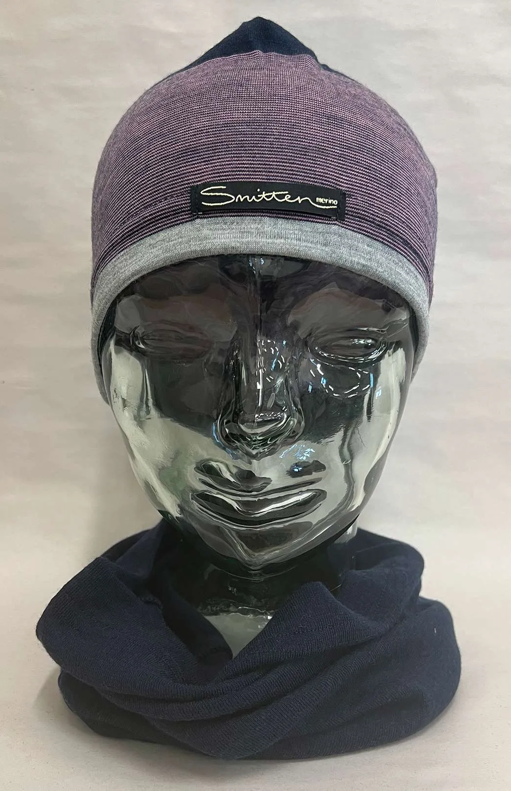Lightweight Patterned and Striped Skull Cap Sports Beanie
