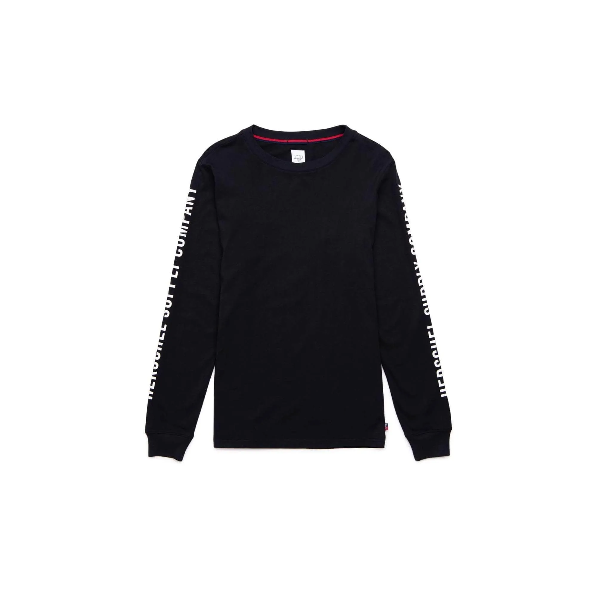 Long Sleeve Tee Print Black/White
