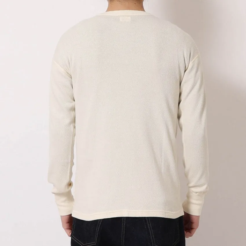 lot.54003 THERMAL HENRYNECK TEE<KINARI>