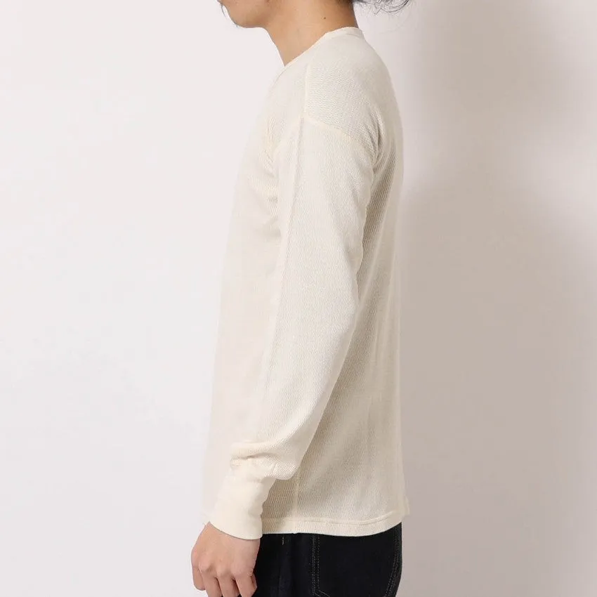 lot.54003 THERMAL HENRYNECK TEE<KINARI>