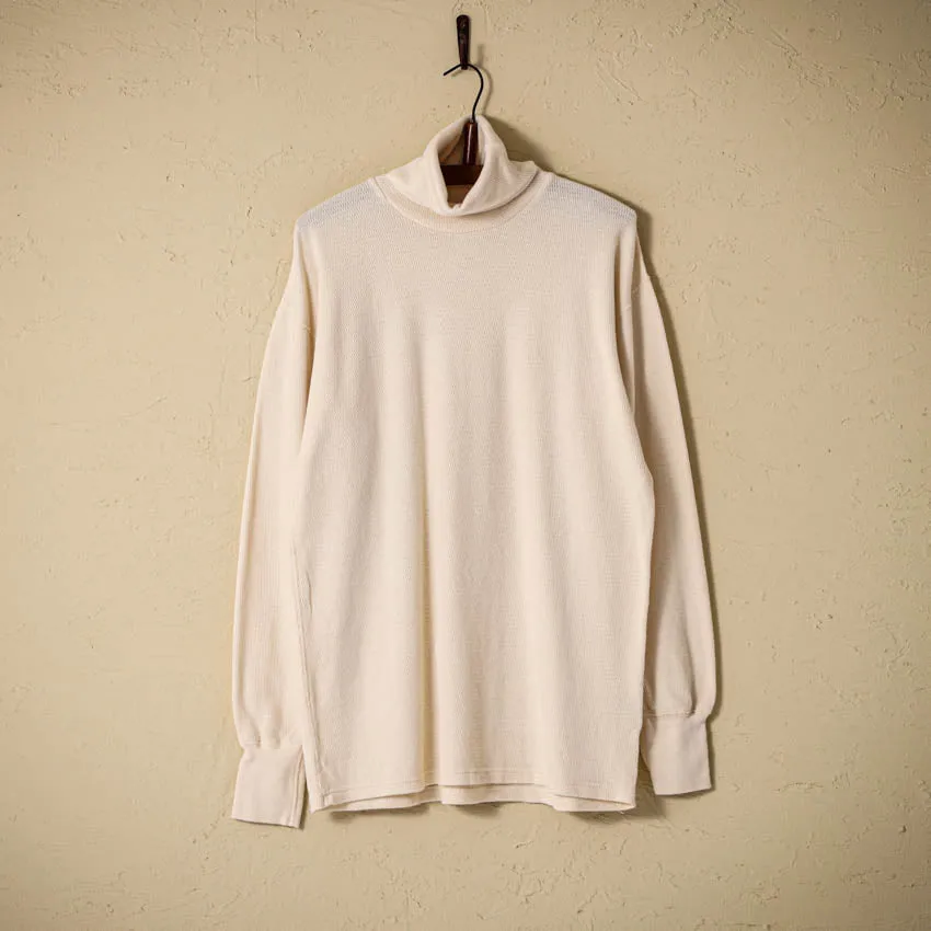 lot.54005 THERMAL TURTLENECK TEE<KINARI>