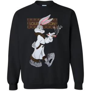 Louis Vuitton Rabbit Smoking Shirt Crewneck Pullover Sweatshirt