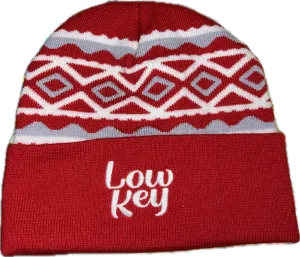 Low Key Holiday - Red Beanie