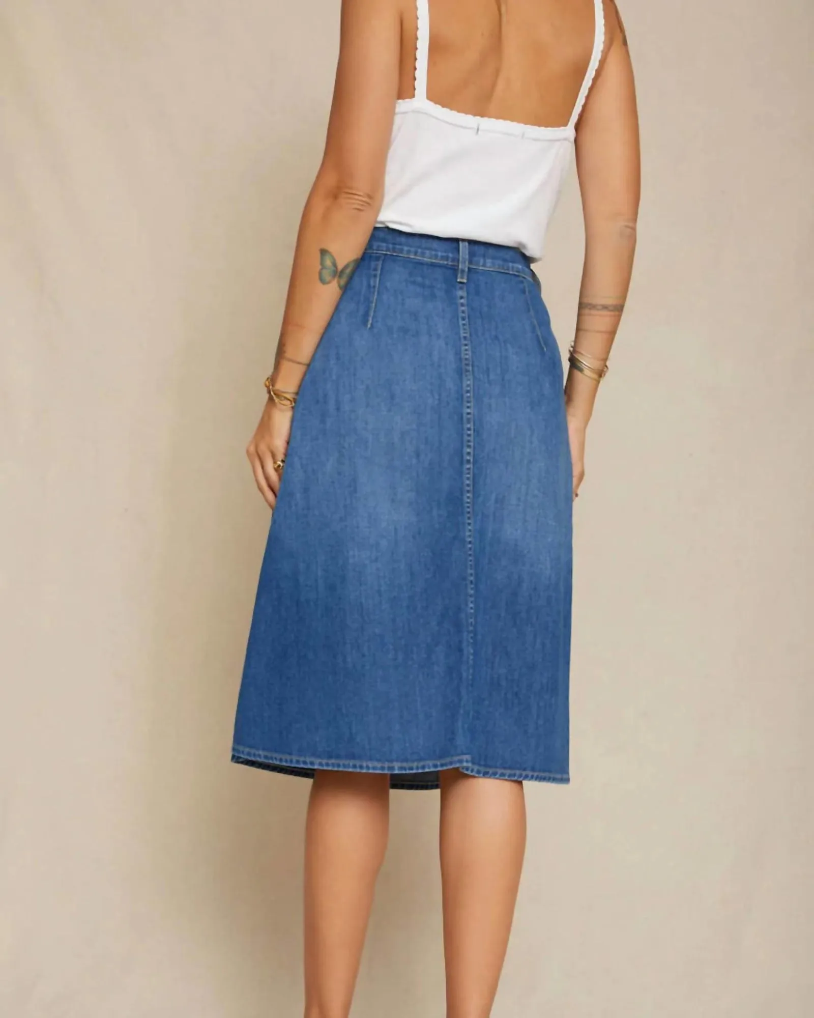 Marie Wrap Skirt In Wistful | Wistful