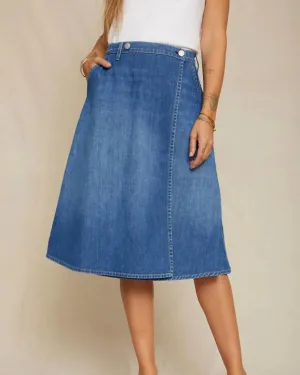 Marie Wrap Skirt In Wistful | Wistful